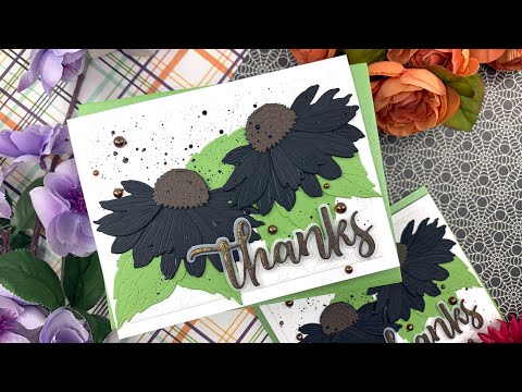 Simon Says Stamp! Honey Bee LOVELY LAYERS CONEFLOWER Dies hbdsllcf