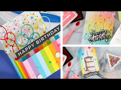 Simon Says Stamp! Simon Says Stamp Stencils BALLOON BUNCH ssst221591