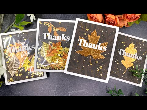 Simon Says Stamp! Simon Says Stamp ETCHED OAK LEAVES Wafer Dies s798 Stamptember