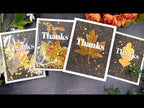 Simon Says Stamp! Simon Says Stamp ETCHED OAK LEAVES Wafer Dies s798 Stamptember