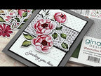 Simon Says Stamp! Gina K Designs SWISS DOT 5x7 Inch Embossing Folder efsd