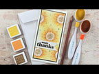 Gina K Designs MASTER LAYOUTS 5 Die Set 0156 Sunflower Card Tutorial