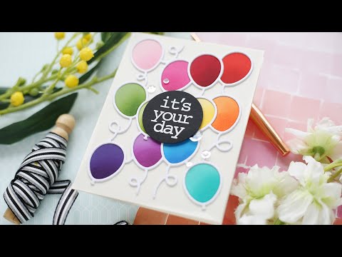 Simon Says Stamp! Simon Says Stamp BALLOON BACKGROUND Wafer Dies s728