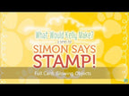 Simon Says Stamp! Sakura 6 WHITE Gelly Roll Classic Medium Point Pens Set 57488