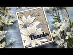Simon Says Stamp! Simon Says Stamp ETCHED MEADOW FLOWER AND LEAVES Wafer Dies s722