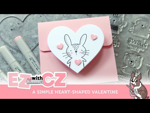 Simon Says Stamp! CZ Design Clear Stamps WILD LOVE cz275c Hugs