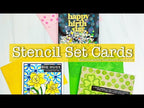 Simon Says Stamp! Simon Says Stamp Stencils LAYERED CONFETTI ssst221610