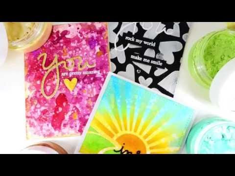 Simon Says Stamp! Tonic PURE PLATINUM Nuvo Embellishment Mousse 803N
