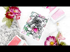 PinkFresh Studio AQUAMARINE Dye Ink Pad pfdi015 Magic Slider Card Idea Video