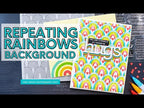 Simon Says Stamp! CZ Design Clear Stamps SASSY INSIDES cz370 Rainbows