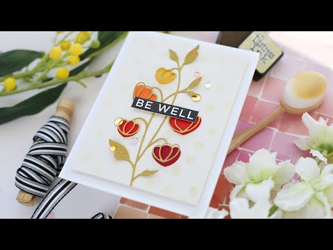 Simon Says Stamp! Simon Says Stamp CHINESE LANTERN STEM Wafer Dies s759