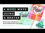 Simon Says Stamp! Simon Says Stamp DECORATED CAKES Wafer Dies s732