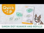 Simon Says Stamp! Simon Says Stamp DOT RUNNER Tape Adhesive st0028
