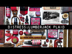 Simon Says Stamp! Tim Holtz Distress Oxide Ink Pad LUMBERJACK PLAID Ranger tdo82378