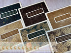 Simon Says Stamp! Simon Says Cling Rubber Stamp PINECONE BACKGROUND sss102094