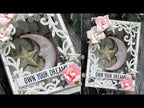Simon Says Stamp! Prima Marketing NOCTURNAL ELEMENTS Finnabair Decor Mould 968656