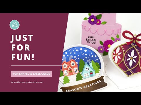 Simon Says Stamp! Trinity Stamps SNOWGLOBE CARD Die Set tmd-177
