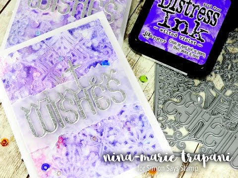 Simon Says Stamp! Tim Holtz Distress Ink Pad WILTED VIOLET Ranger TIM43263