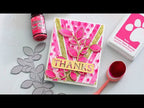 Simon Says Stamp! Simon Says Stamp Embossing Folder SPUN GLASS sf287 Hugs