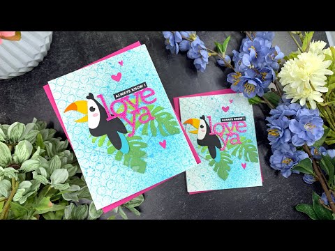 Simon Says Stamp! Simon Says Stamp TROPICAL LEAF BUNCH Wafer Die s789