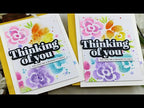 Simon Says Stamp! Simon Says Stamp XL GREETINGS 2 Wafer Dies sssd112333c