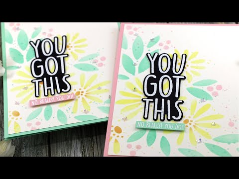 Simon Says Stamp! Simon Says Stamp Stencil DAISY BOUQUET ssst121470