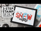 Simon Says Stamp! CZ Design Wafer Dies LET IT SNOW czd183c Cozy Hugs