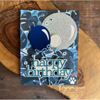 Honey Bee INTENSE BLACK Ink Pad hbinkinbl Balloon Birthday Card | color-code:ALT08