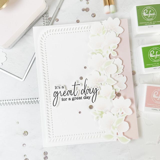 PinkFresh Studio Rounded and Braided Rectangle Die Set pf106es Great Day | color-code:ALT02