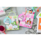 Pretty Pink Posh GIFT CARD BAG Dies tags | color-code:ALT1
