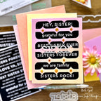 Simon Says Stamp Confetti Rose Gold rg0423 Sister Card | color-code:ALT01