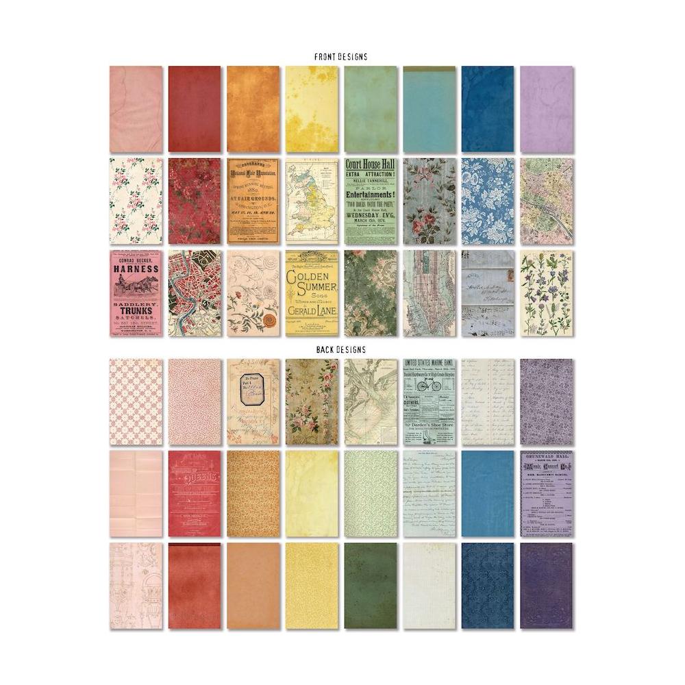 Tim Holtz Idea-ology BACKDROPS VOLUME 5 th94309 - Designs
