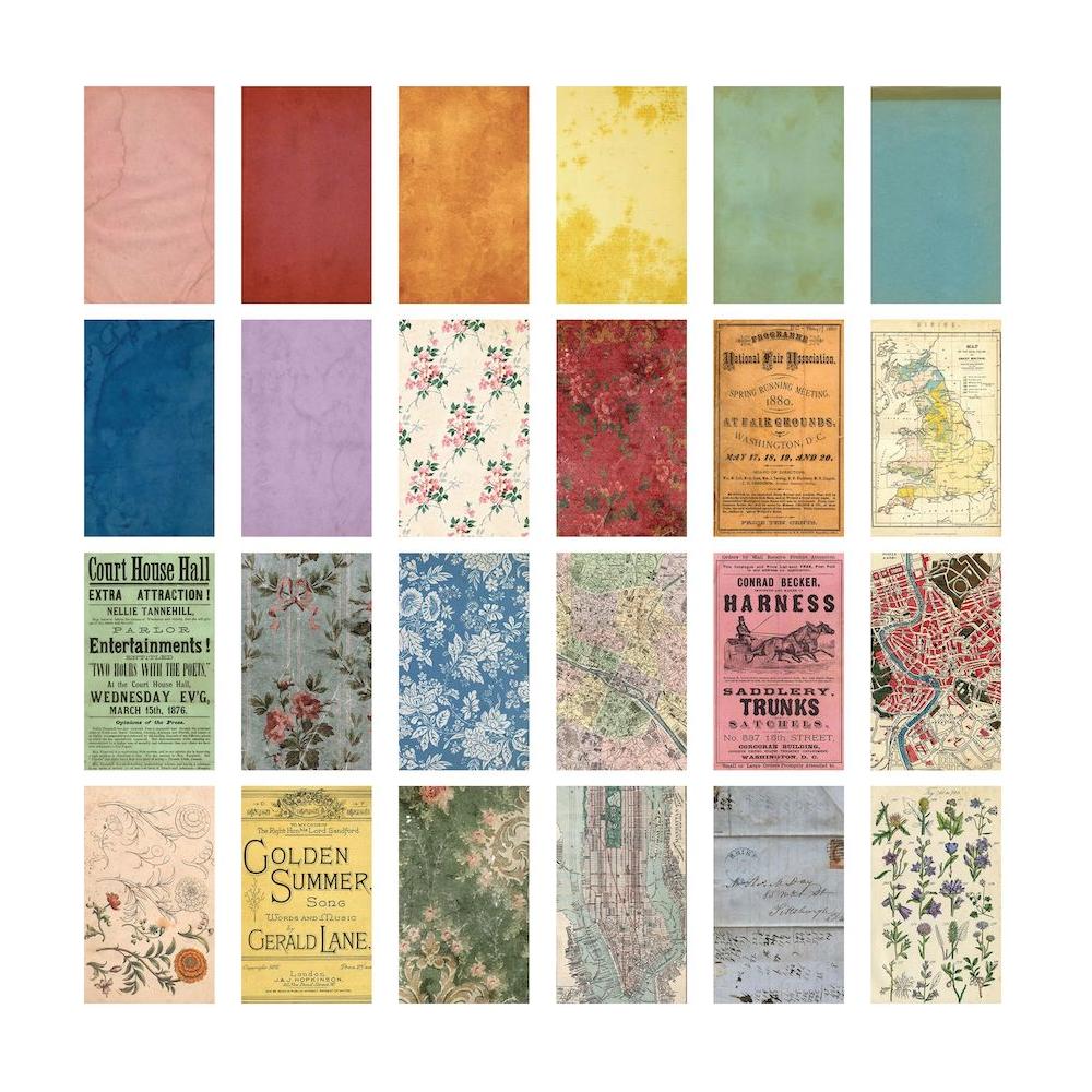 Tim Holtz Idea-ology BACKDROPS VOLUME 5 th94309 - Front Designs