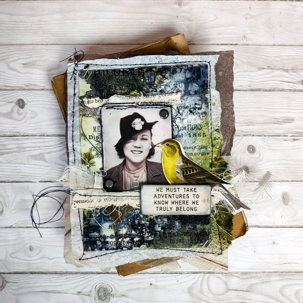 Tim Holtz Idea-ology Organic Layers th94316 Adventures | color-code:ALT01