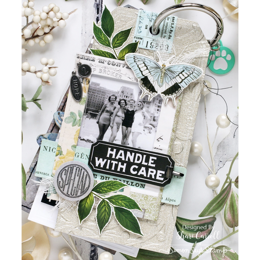 Tim Holtz Idea-ology Organic Layers th94316 Handle with care | color-code:ALT02