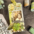 Tim Holtz Idea-ology Organic Layers th94316 Lucky Tag | color-code:ALT03