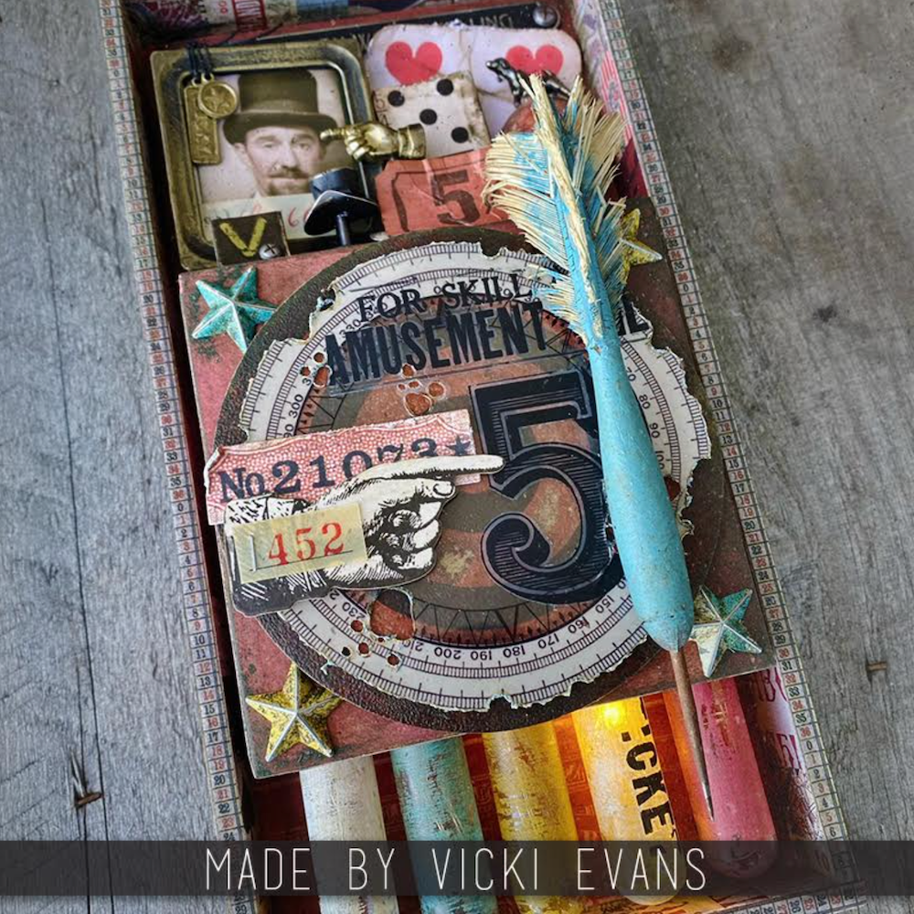 Tim Holtz Idea-ology PHOTO FRAMES th94321 Amusement