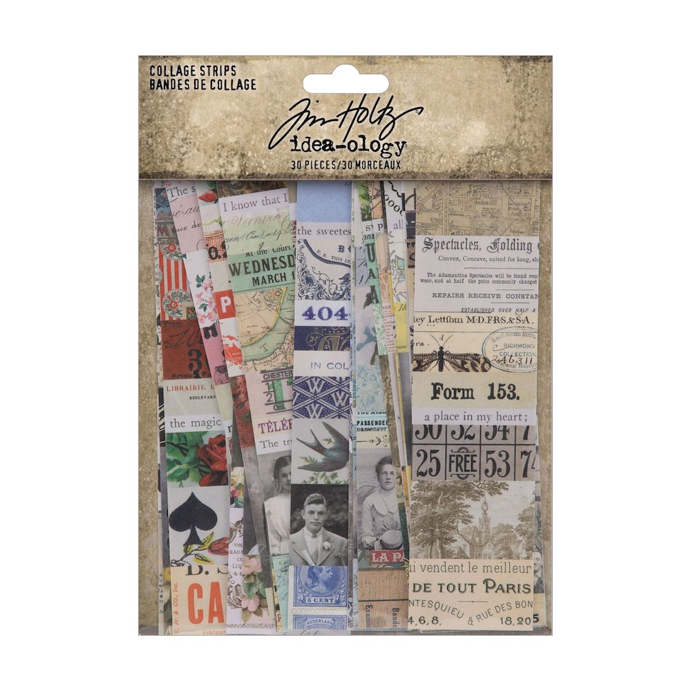Tim Holtz Idea-ology COLLAGE STRIPS th94328