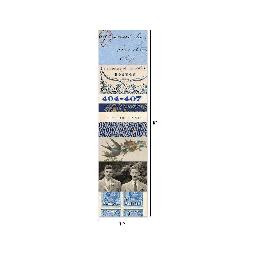 Tim Holtz Idea-ology COLLAGE STRIPS th94328 - Measurements 