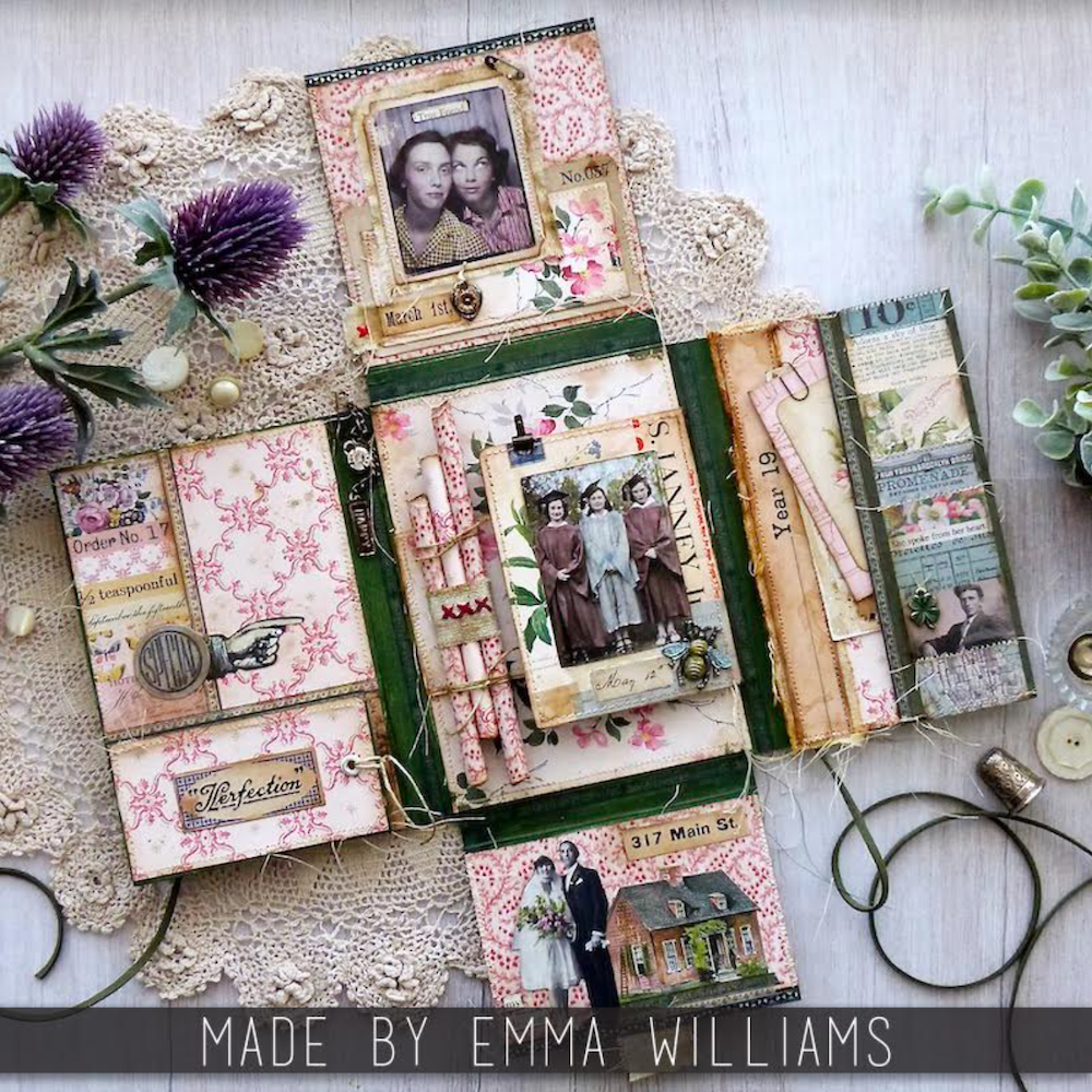 Tim Holtz Idea-ology COLLAGE STRIPS th94328 Journal