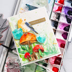 Simon Says Stamp Mushroom Stems Wafer Die s782 Mushrooms Card | color-code:ALT03