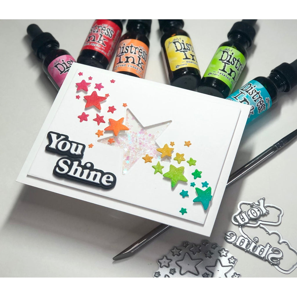 Clear Lightweight Acetate Shaped Shaker Card | color-code:ALT07