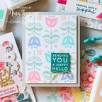 Repeated Florals Card | color-code:ALT01