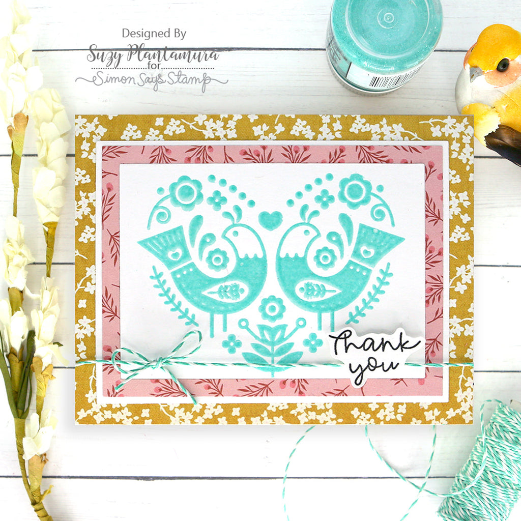 Rustic Folk Art Card | color-code:ALT09