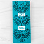 Repeated Folk Heart Slimline Card | color-code:ALT16