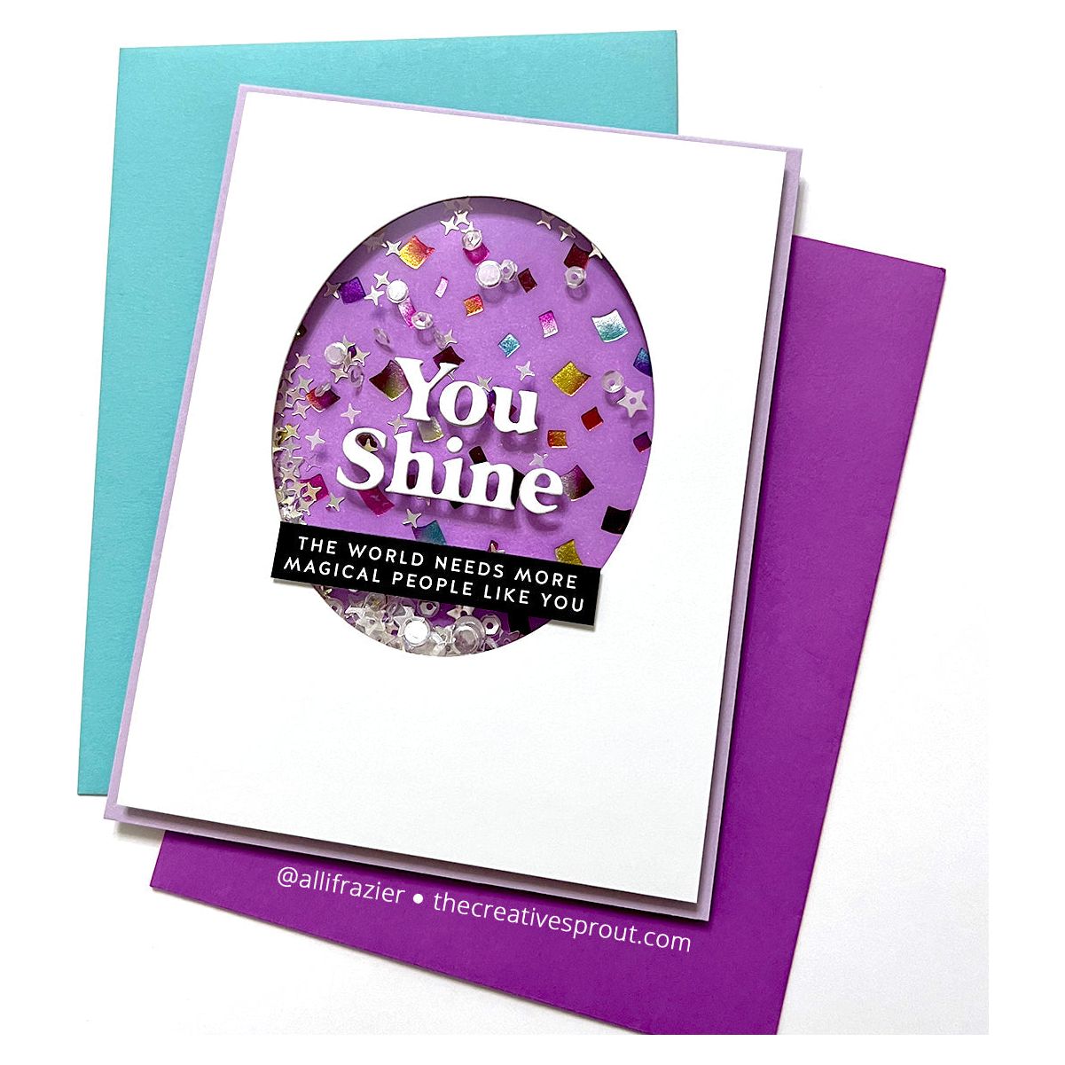 Simon Says Stamp YOU SHINE Wafer Die sssd112755 You Shine Card | color-code:ALT01