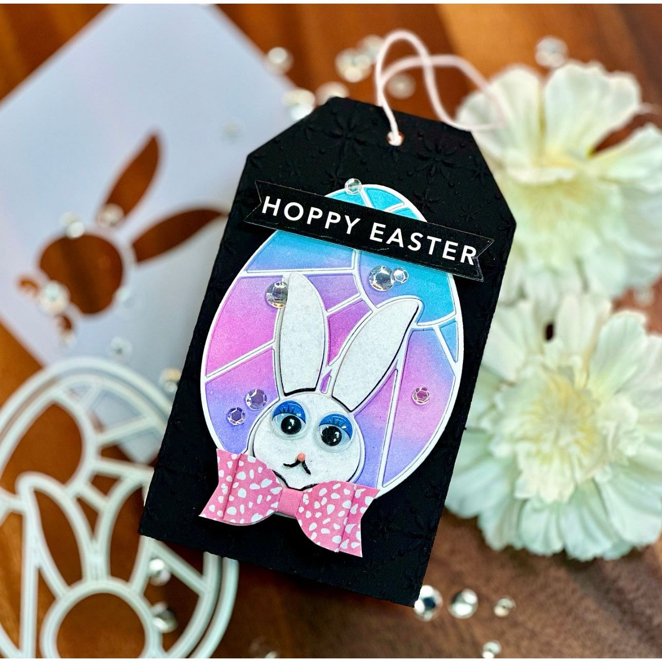 Simon Says Stamp Bunny Egg Wafer Dies sssd112786c Bunny Egg tag | color-code:ALT07