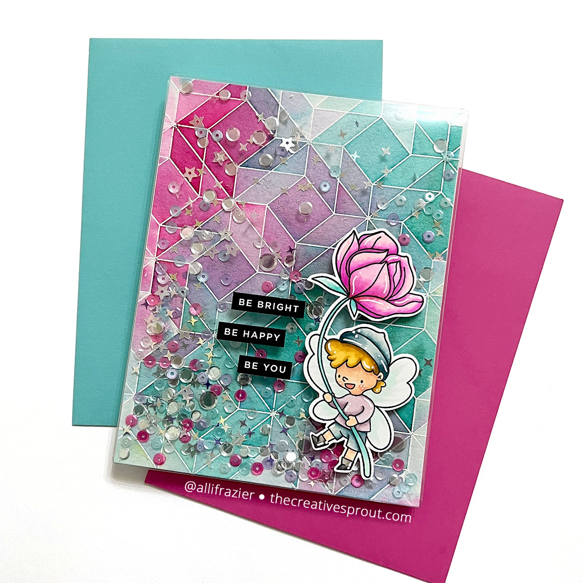 Simon Says Stamp Magical Spring Wafer Dies sssd112788c Fairy Be You Card | color-code:ALT05