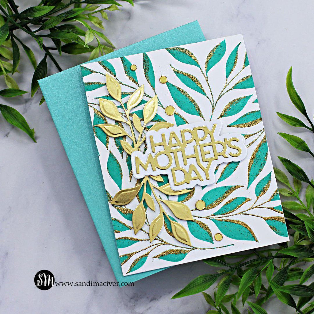 Simon Says Stamp Simple Mother's Day Wafer Dies sssd112794 Mother's Day Card | color-code:ALT02