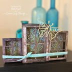Simon Says Stamp Rose Winged Butterfly Wafer Die sssd112825 Butterfly and Flowers Vignette  | color-code:ALT07